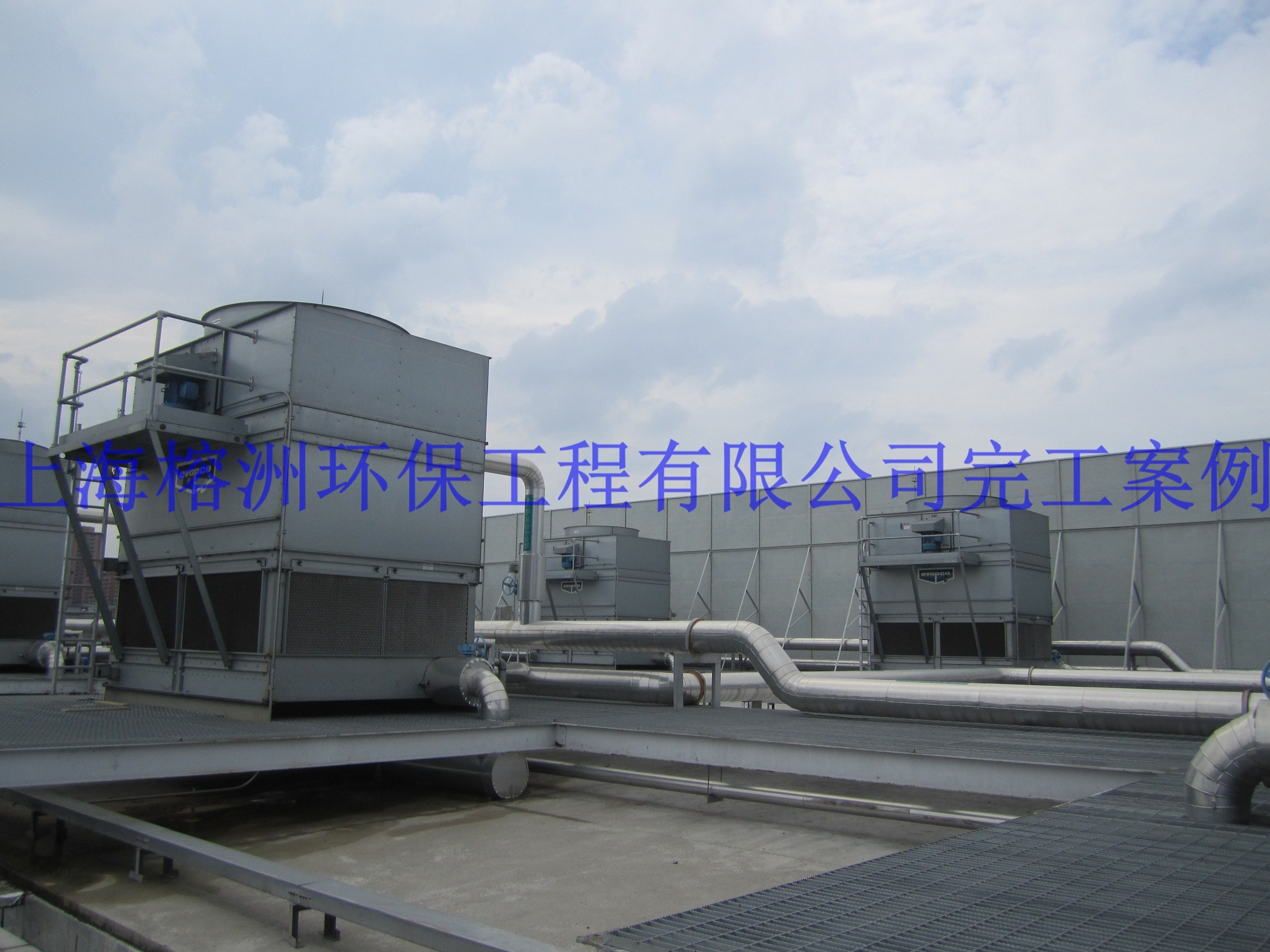 杭州數據港機房大型冷卻塔降噪工程